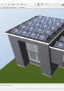 Photovoltaik-Darstellung in HottCAD