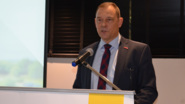 Geschäftsführer Egbert Streich von der Kreishandwerkerschaft Emscher-Lippe-West sprach ein kurzes Grußwort