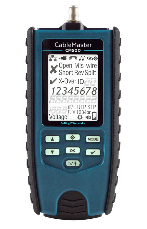 CableMaster 500 - Kabeltester und Verdrahtungstester mit Längenmessung