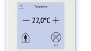 Bild 3: Der Taster ist zugleich Temperatursensor und -regler