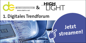 Das Trendforum von de – das elektrohandwerk und HIGHLIGHT