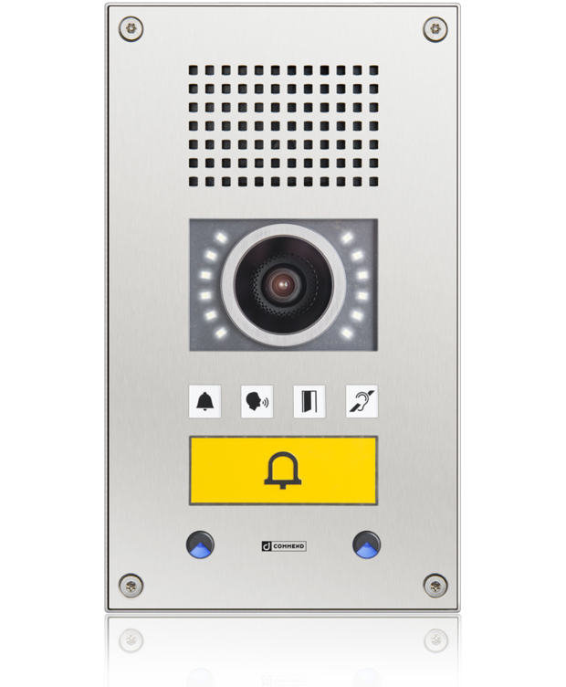 Schneider Intercom stellte mit der »WS 311V DA« eine barrierefreie Sprechstelle mit Videokamera vor