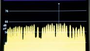Bild 11: Darstellung eines Spektrums eines Sat-ZF-Signals, hier die Transponder