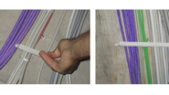 Bild 5: Der Kabelbügel fasst bis zu 26 Mantelleitungen mit einem Durchmesser von 3 x 1,5mm²